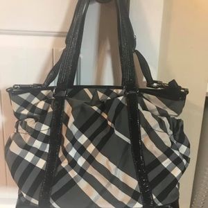 Authentic Burberry Diaper Bag